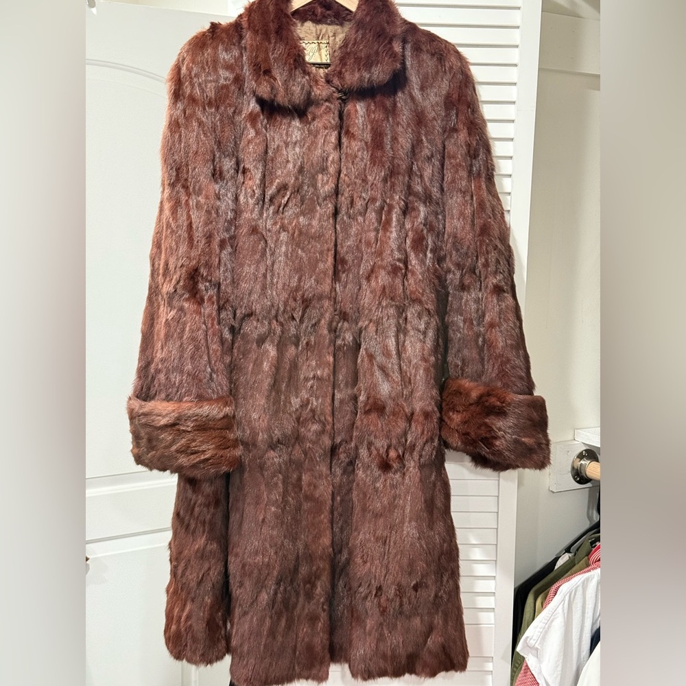 Elegant Brown Trench Coat